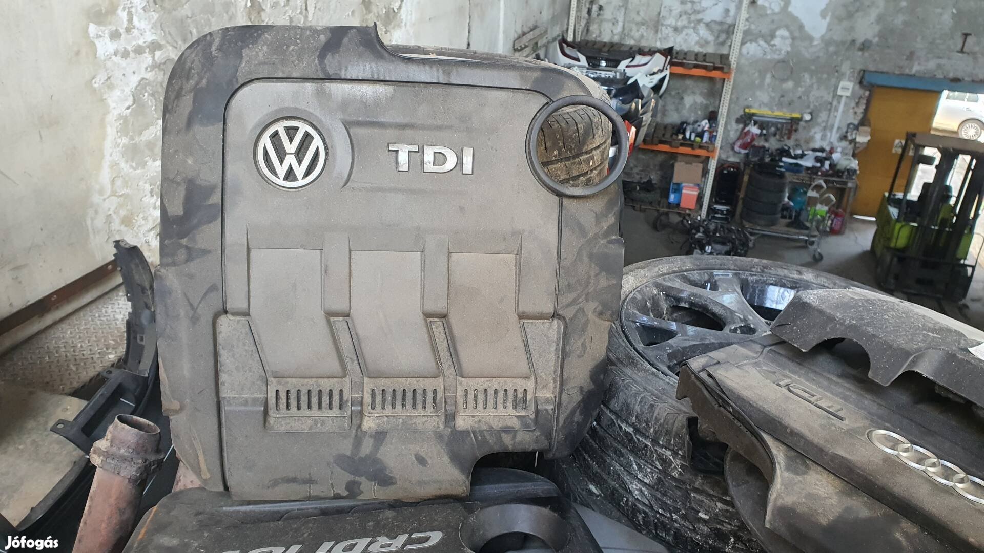 VW tdi motorburkolat védő 23.03.14