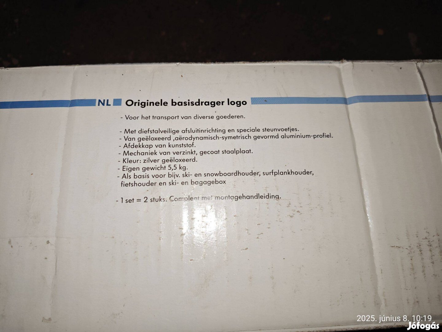 VW tetőcsomagtartó
