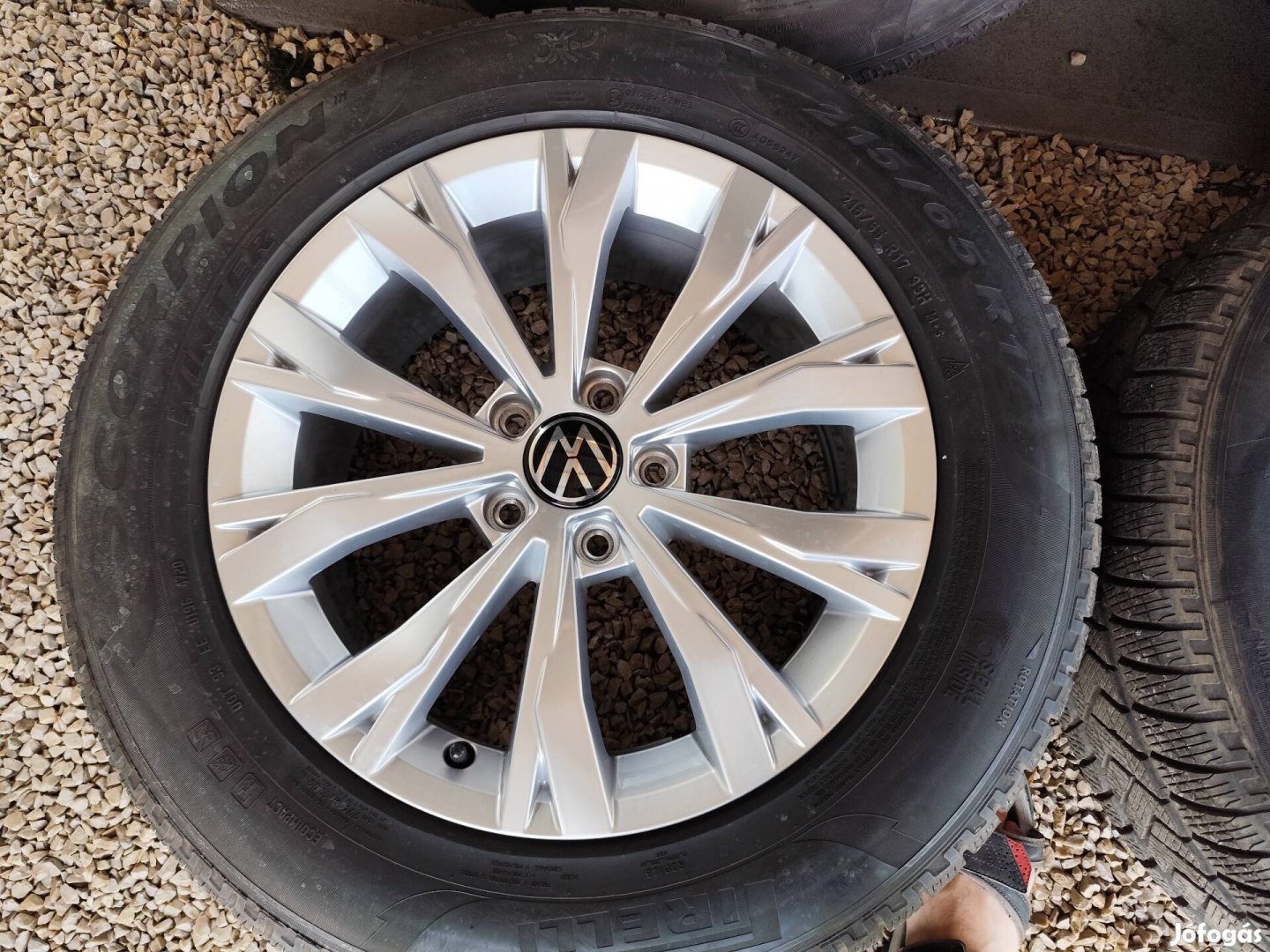 VW tiguan Skoda kodiaq gyári alufelni 5x112 17" 