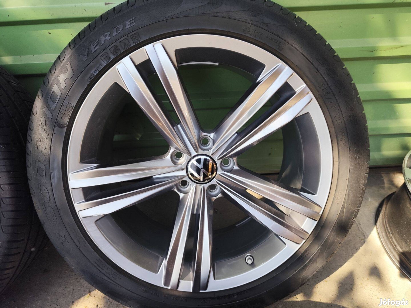 VW tiguan r-line gyári alufelni 5x112 19"
