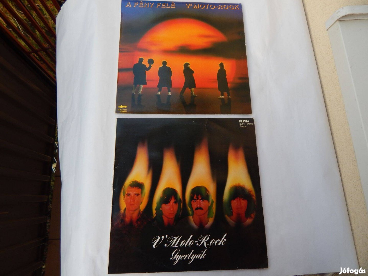 V'Moto-Rock Bakelit Vinil Albumok 2-es Szettben