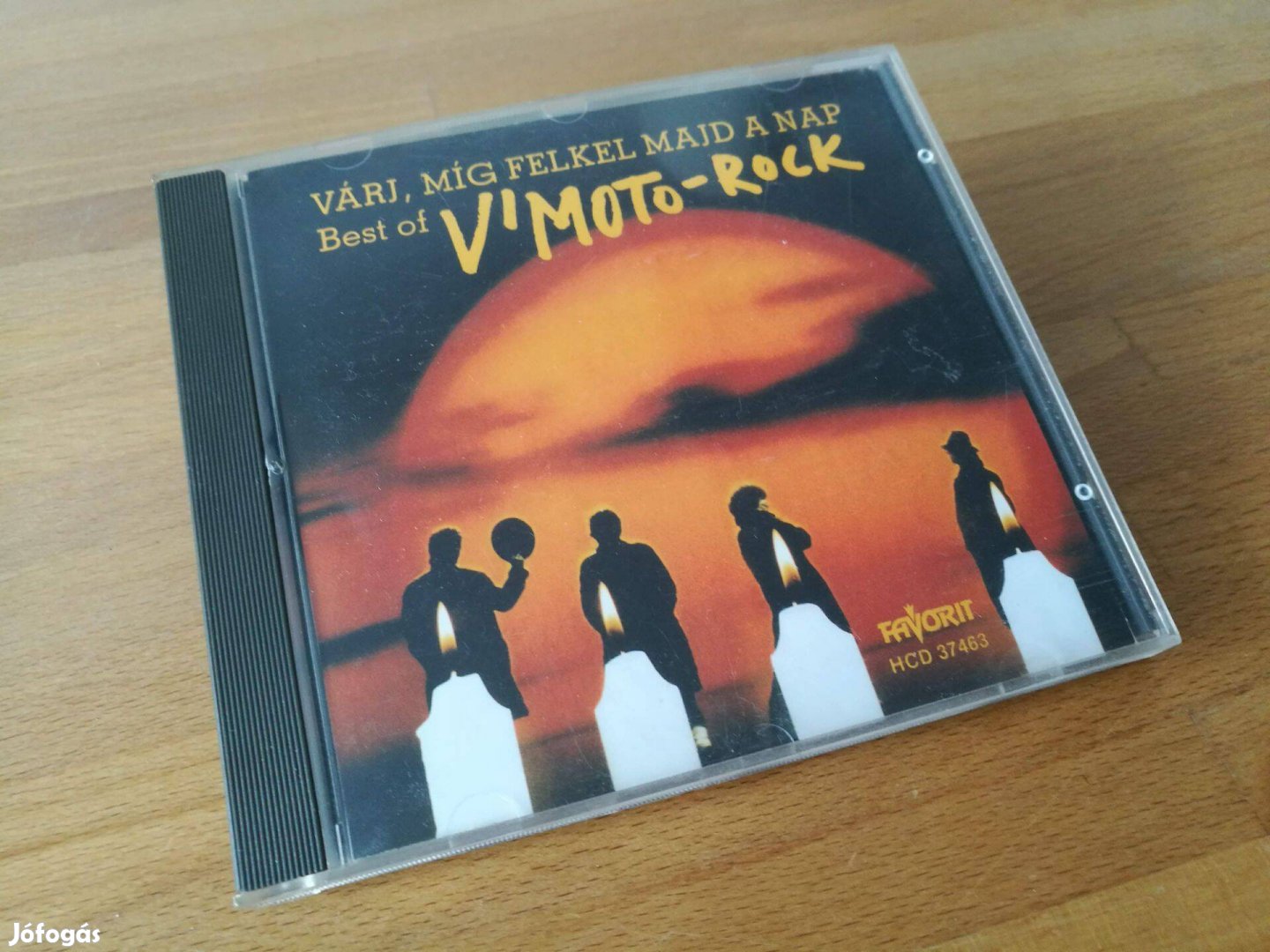 V'Moto-Rock - Várj, míg felkel majd a nap (Hungaroton, 1991, CD)