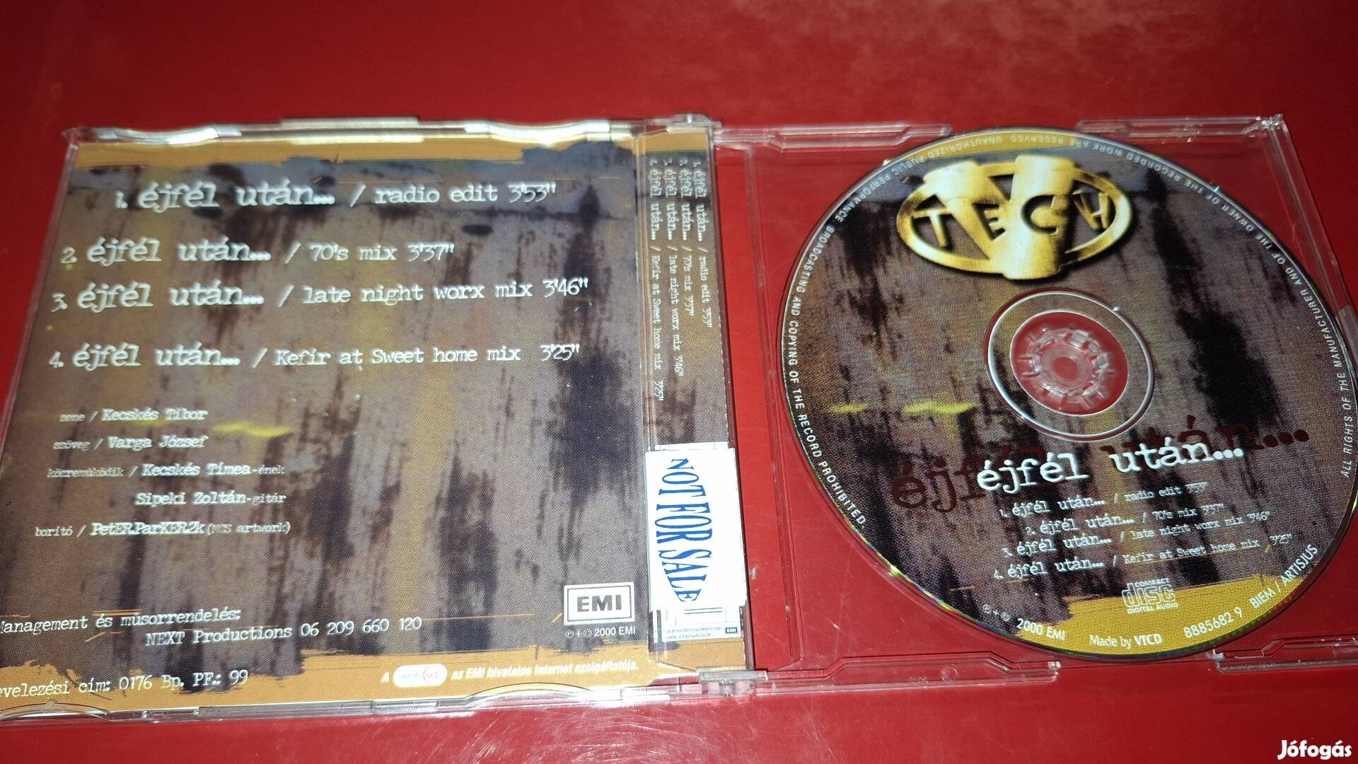 V-Tech 4 Éjfél után maxi Cd 2000