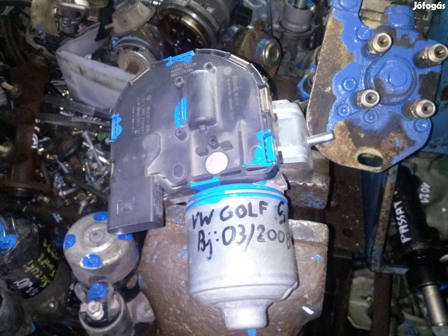 V.W.Golf5 Ablaktörlőmotor