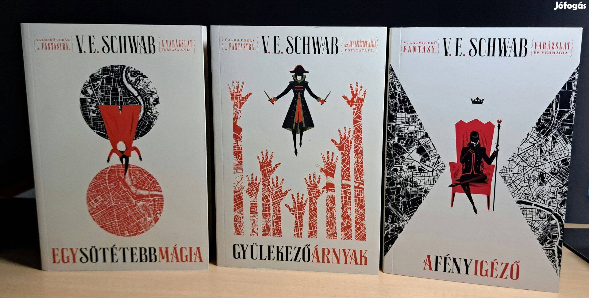 V. E. Schwab : A mágia árnyalatai trilógia egyben