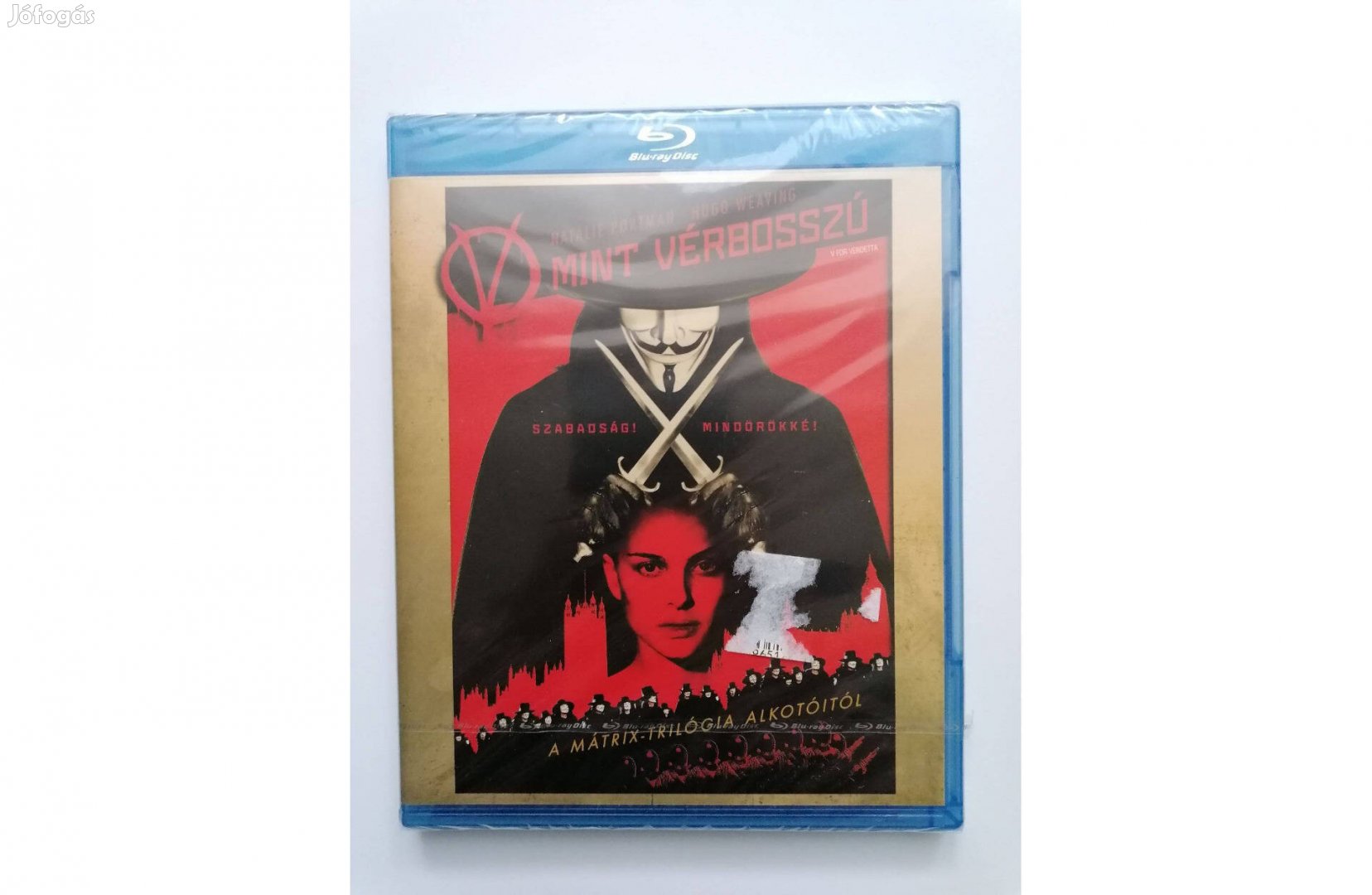 V mint vérbosszú (Blu-ray) *Magyar kiadás Bontatlan csomagolás