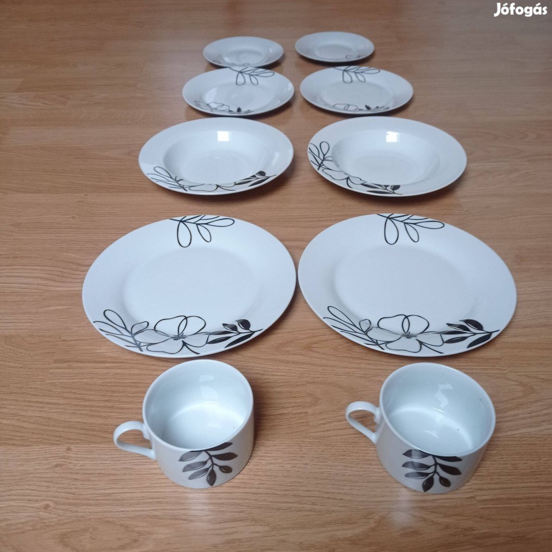 Vabene 2 személyes porcelán étkészlet