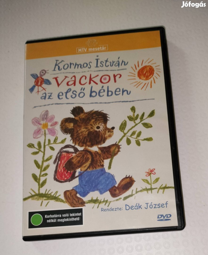 Vackor az első bében Kormos István dvd