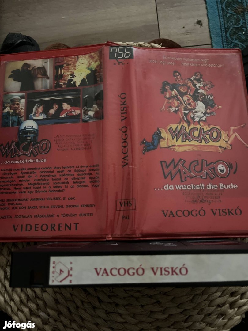 Vacogó viskó vhs