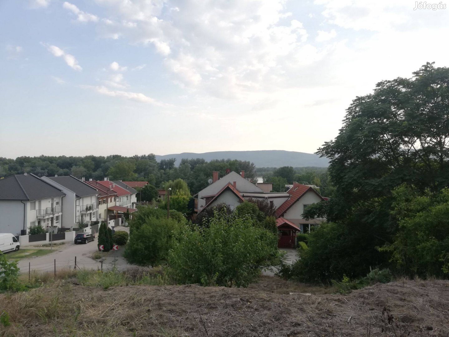 Vácon panorámás építési telek