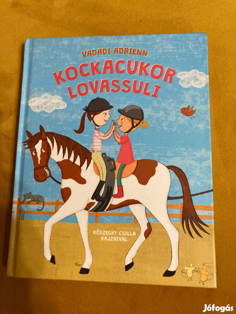 Vadadi Adrienn Kockacukor lovassuli gyerekkönyv, lovaskönyv