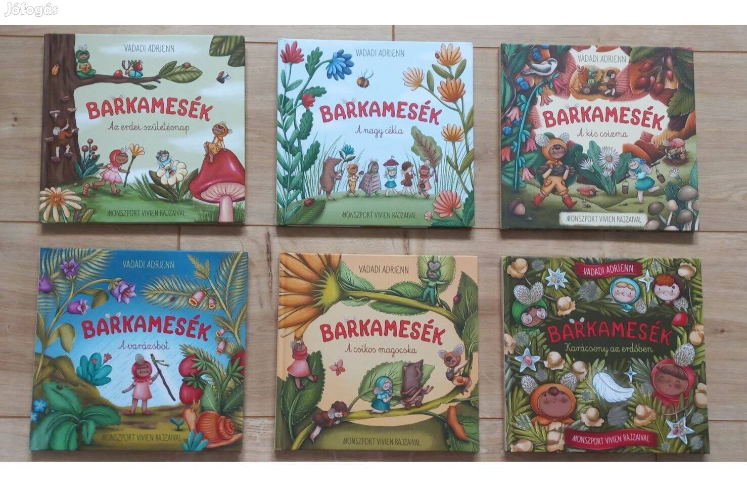 Vadadi Adrienn Barkamesék könyvek 1-6. rész