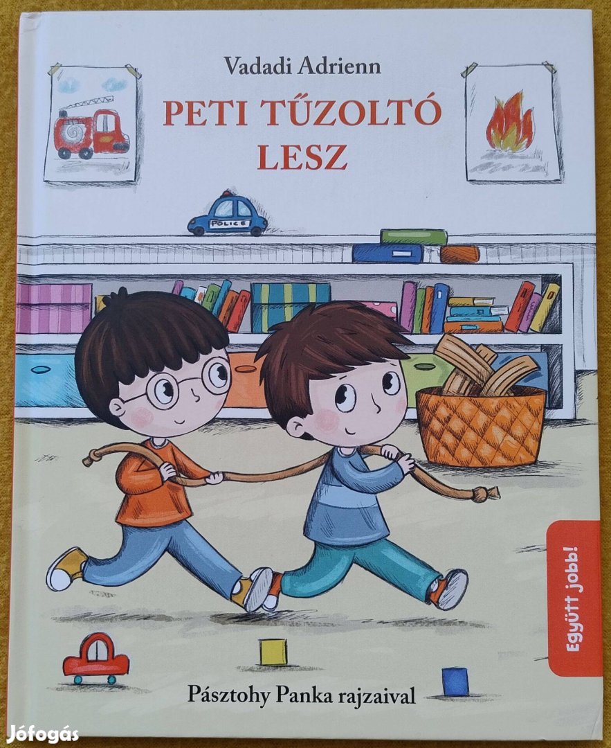 Vadadi Adrienn: Peti tűzoltó lesz (Pásztohy Panka rajzaival)