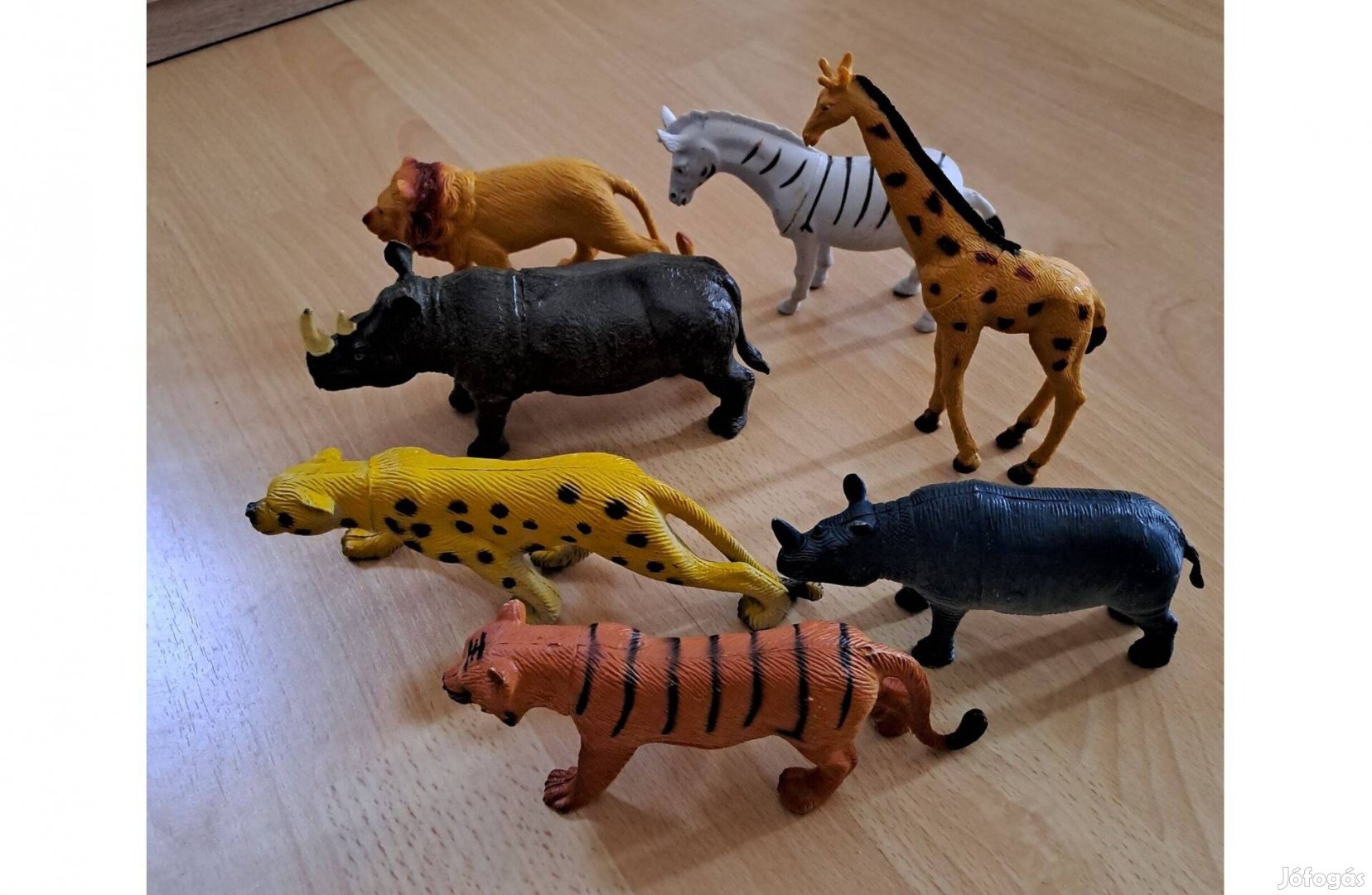 Vadállat játék figura vad állat figurák 7 db 15-18cm
