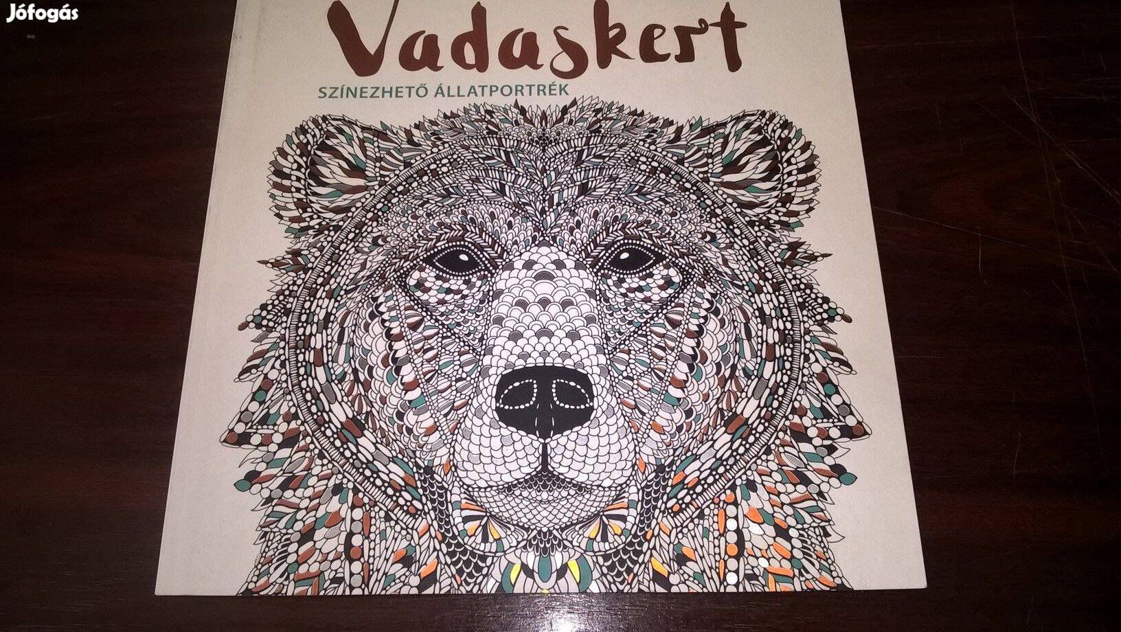 Vadaskert (Színezhető állatportrék)