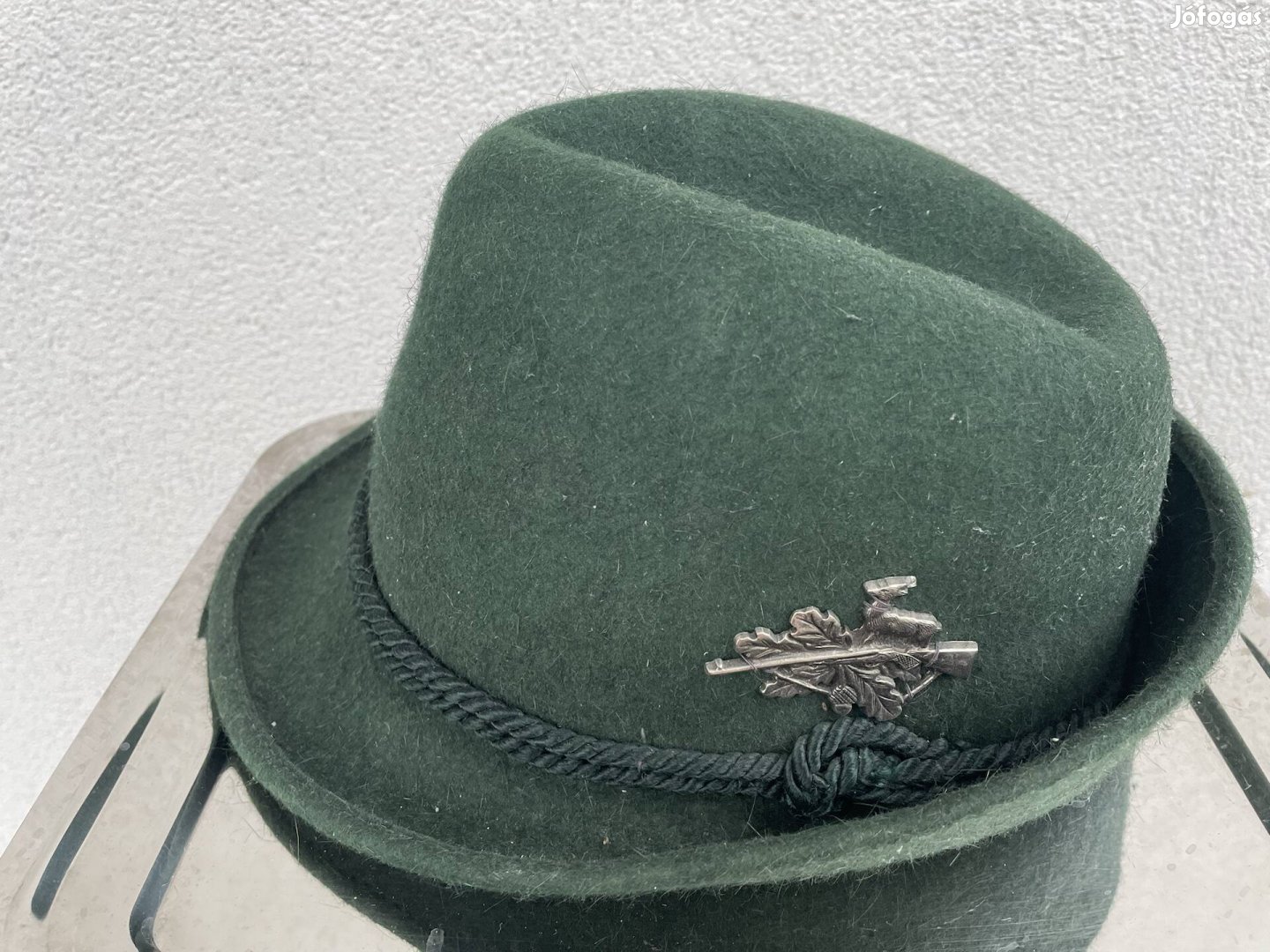Vadász kalap, férfi zöld kalap