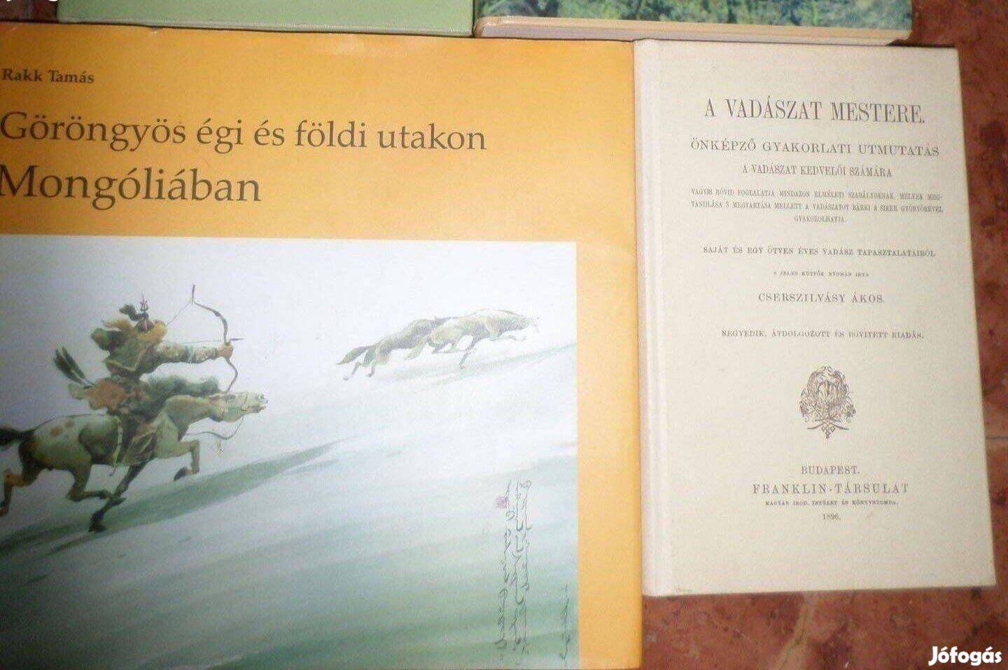 Vadász könyv gyűjtemény új állapot