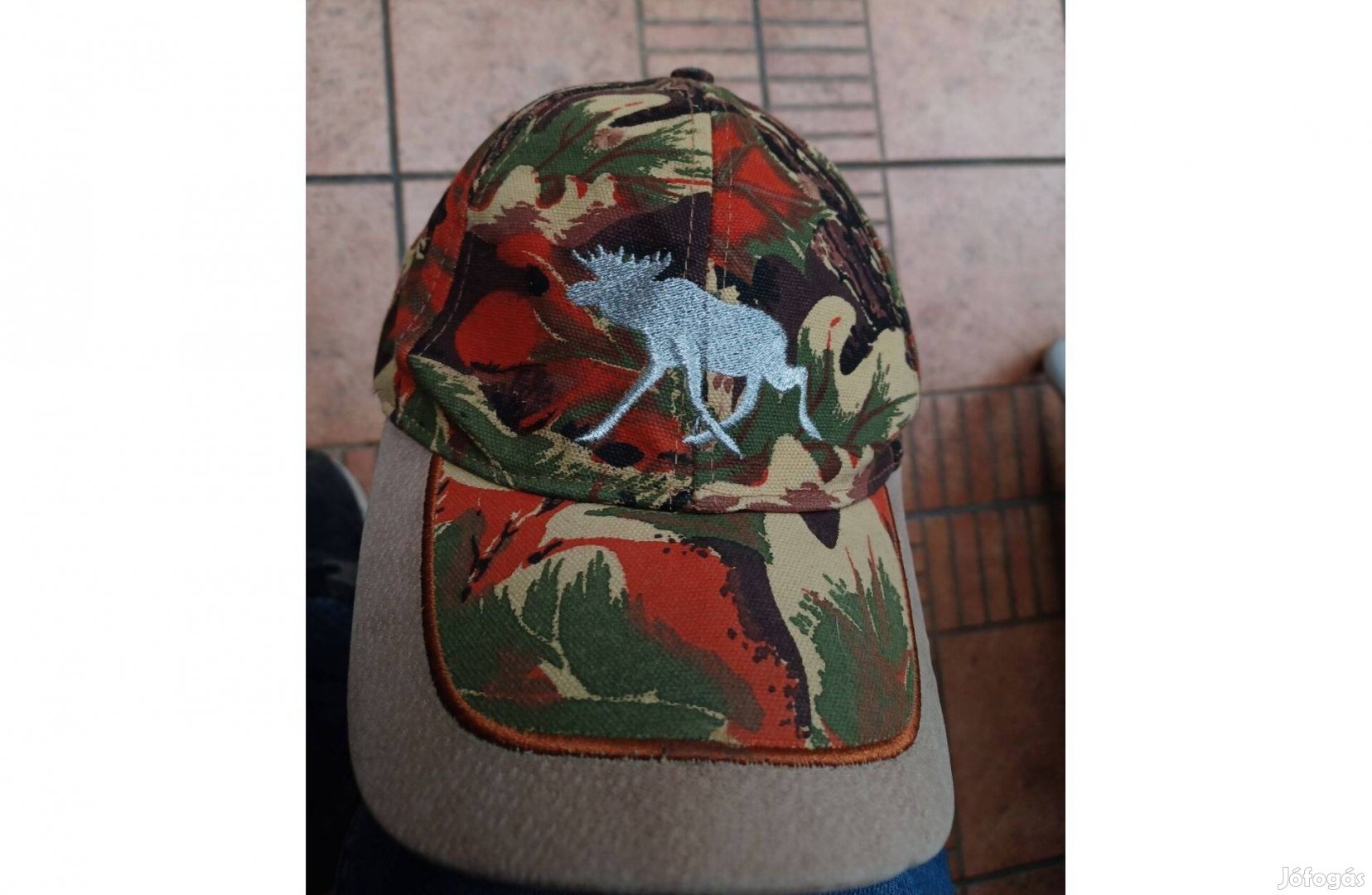 Vadász terepmintás sapka új