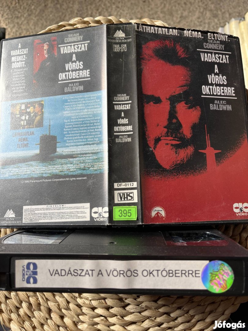 Vadászat a vörös októberre vhs