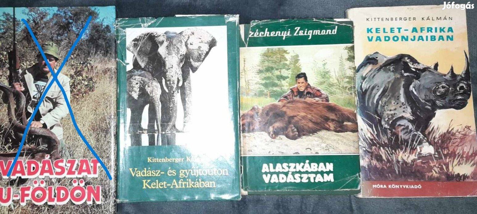 Vadászkönyvek, vadászattal kapcsolatos könyvek