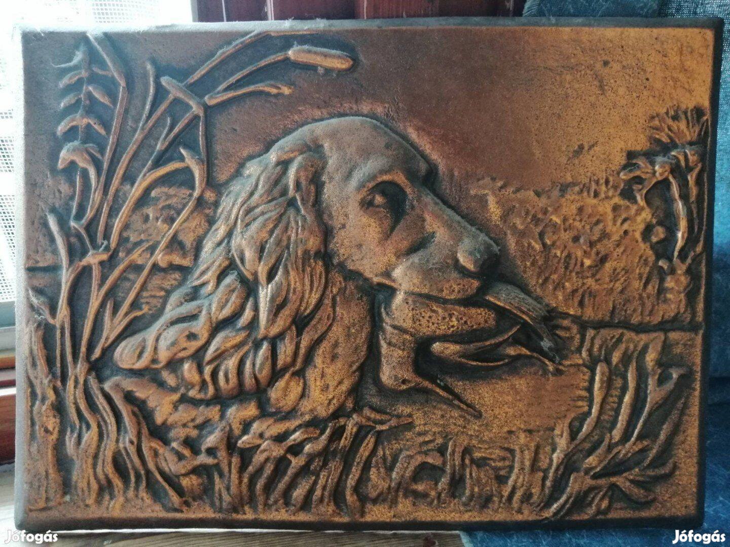 Vadászkutya rézkép