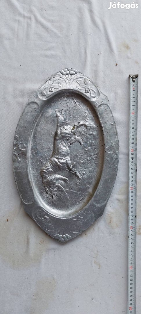 Vadászkutyás fali dísztárgy