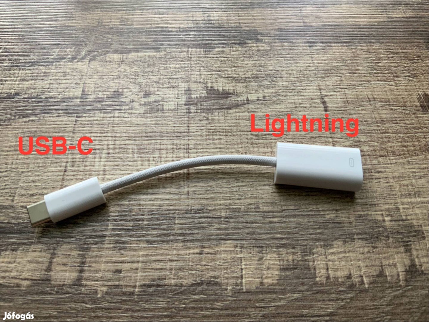 Vadi Új! USB-C Lightning átalakító adapter kábel