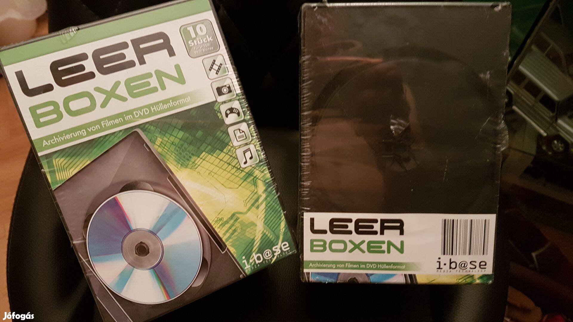 Vadiúj CD és DVD tokok