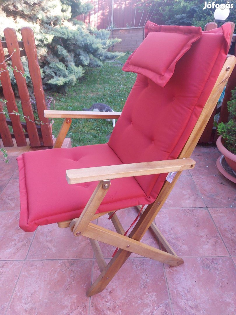 Vadiúj akácfa kerti székek párnával