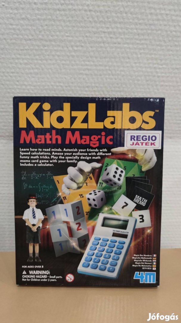 Vadiúj bontatlan Kidzlabs Marh Magic