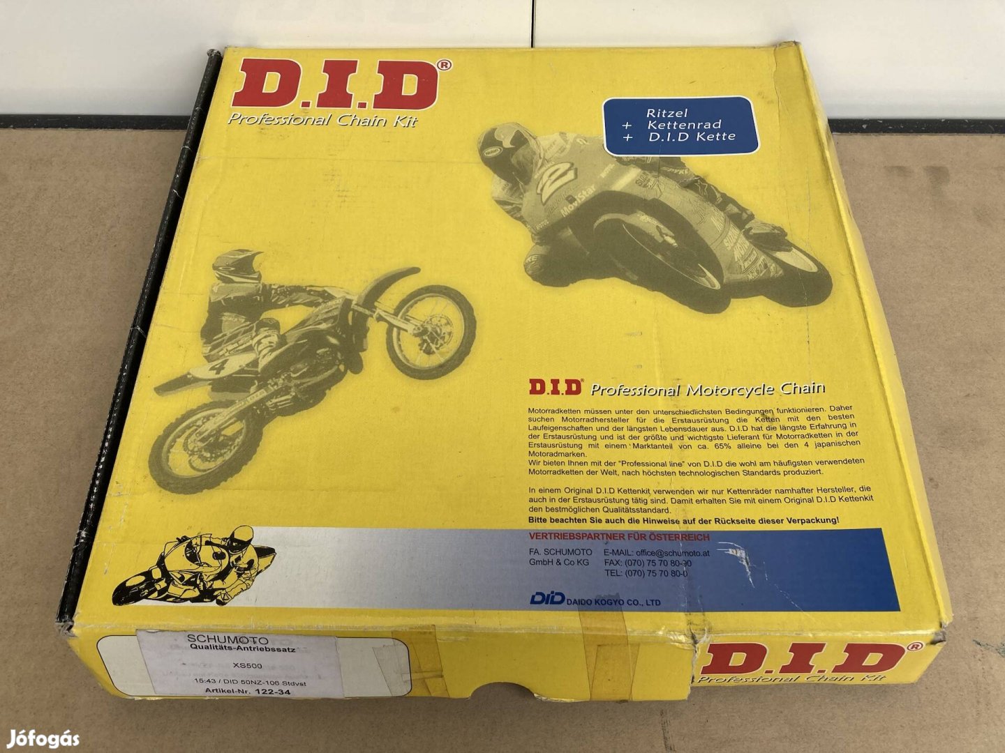Vadiúj láncszettek-láncok-lánckerekek-Yamaha XS 500/TDR 125