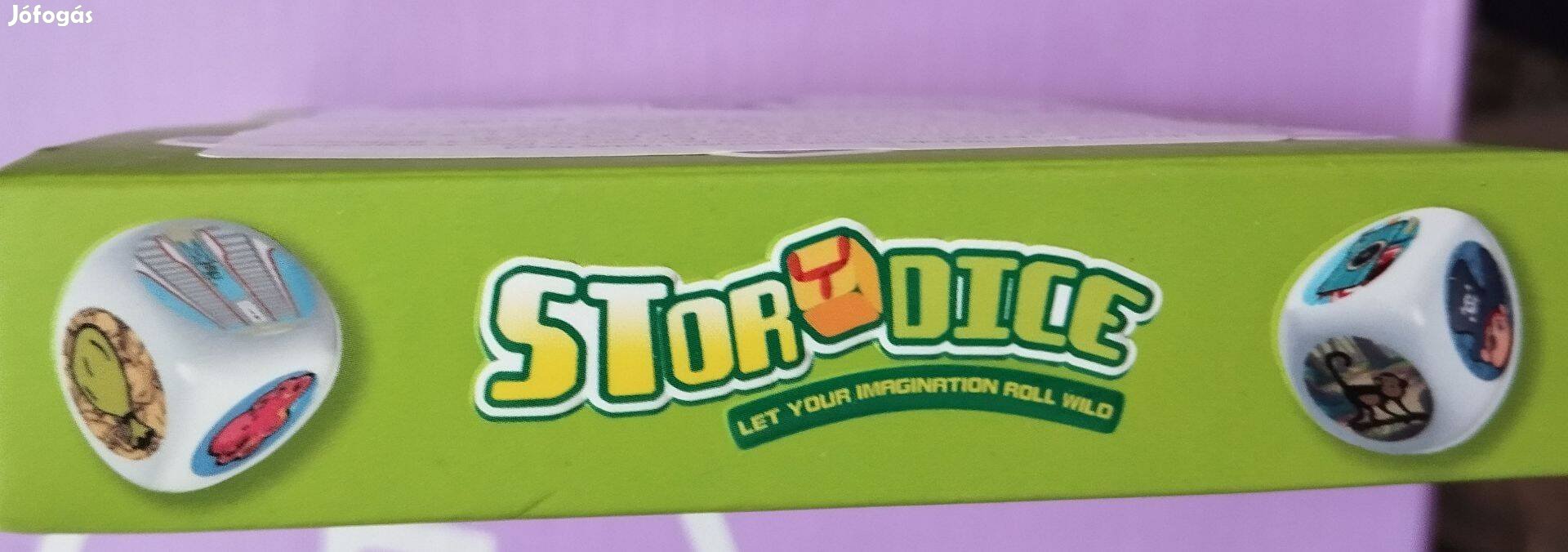 Vadiúj story dice játék, 2 féle, sztorikocka, 9 db-os