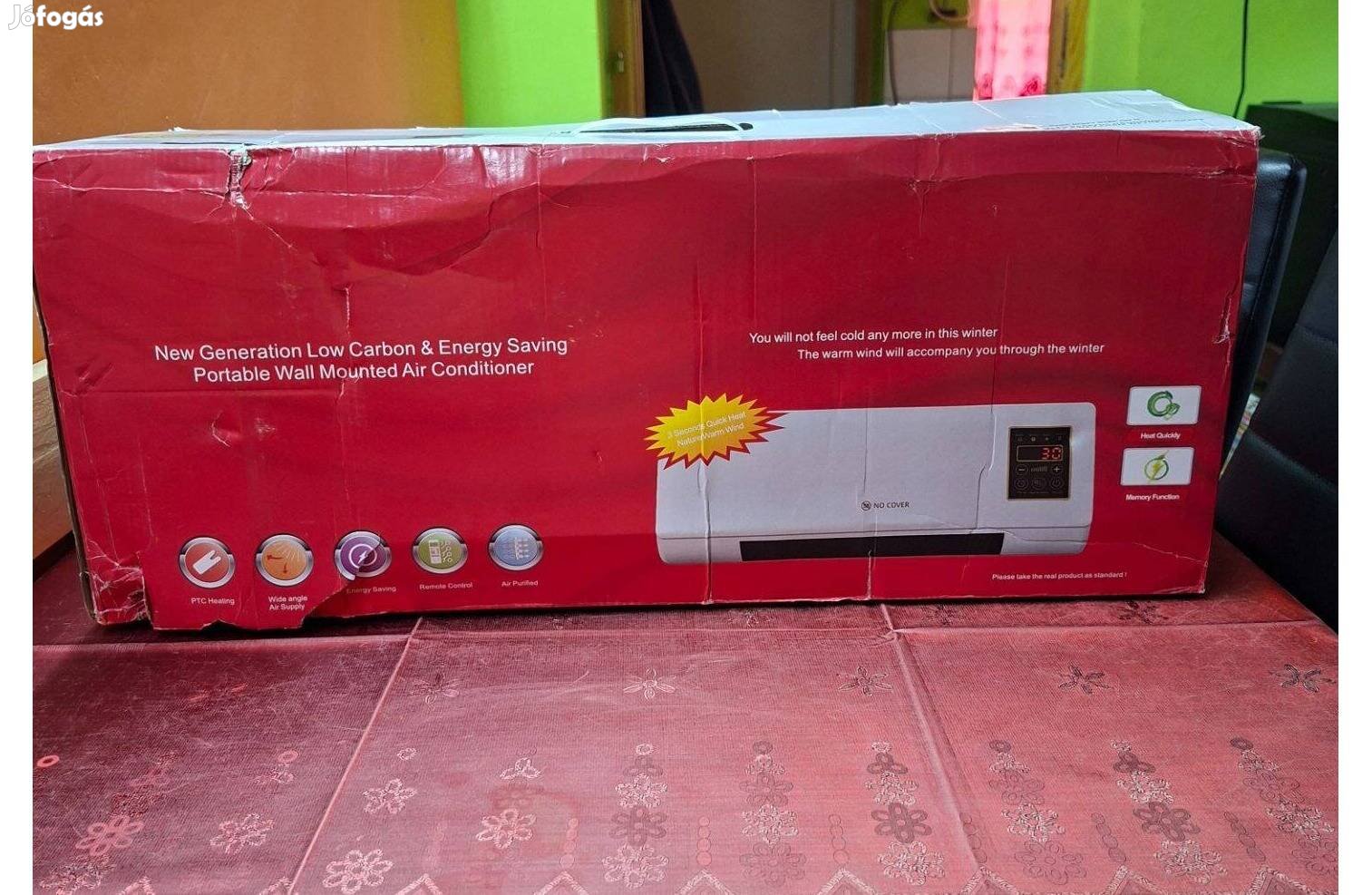 Vadiúj új generációs hordozható fali hűtő-fűtő berendezés