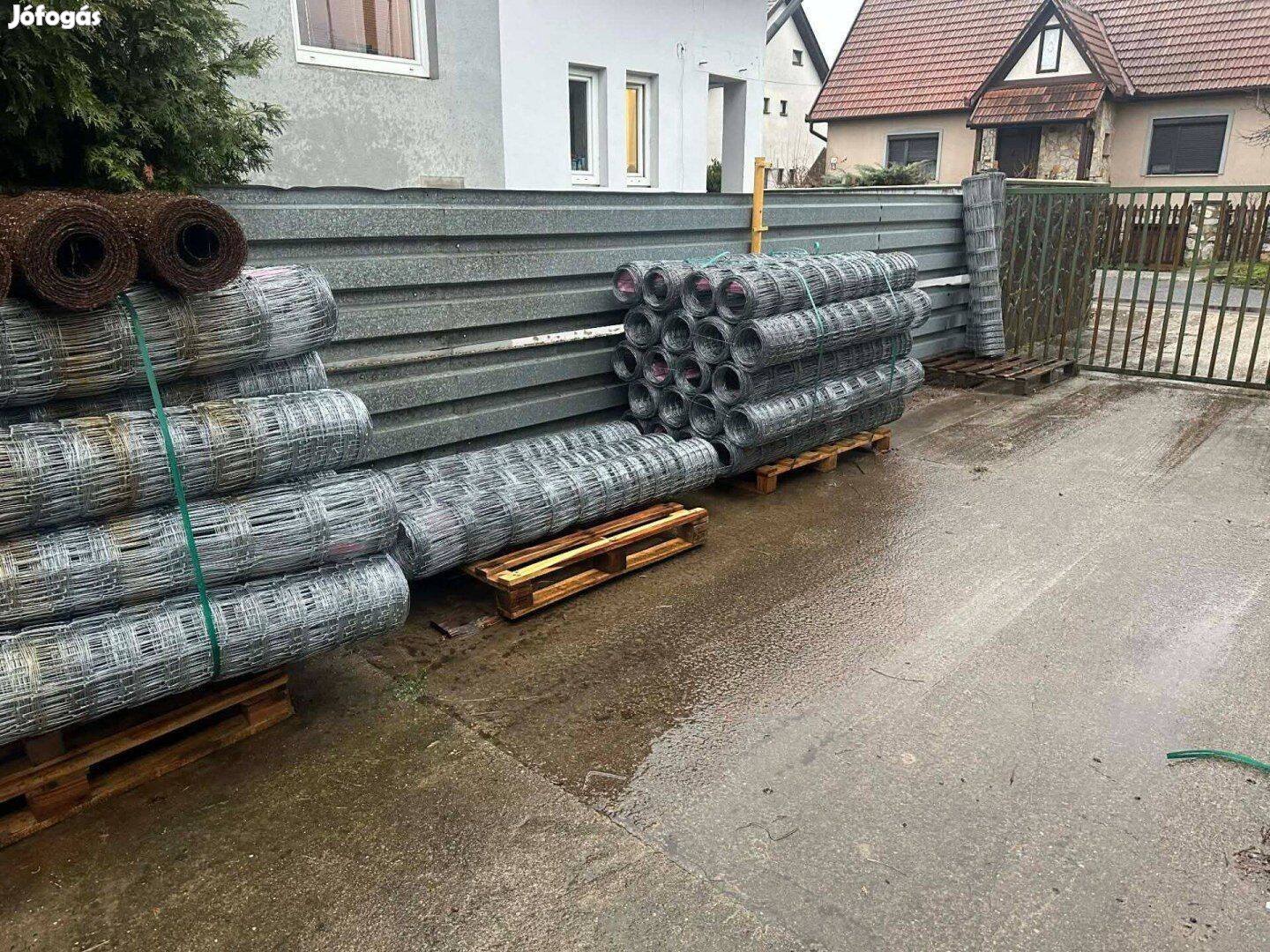 Vadkerítés csavart kötésű vadháló kerítés 180cm magas