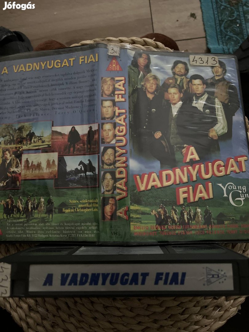 Vadnyugat fiai vhs