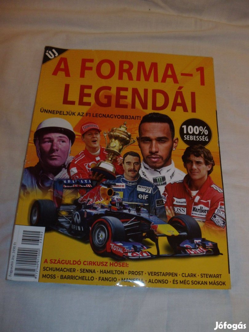 Vadonat új A Forma1 legendái magazin