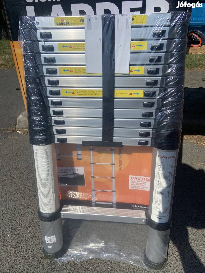 Vadonat új Aluminium Teleszkopos Létra 