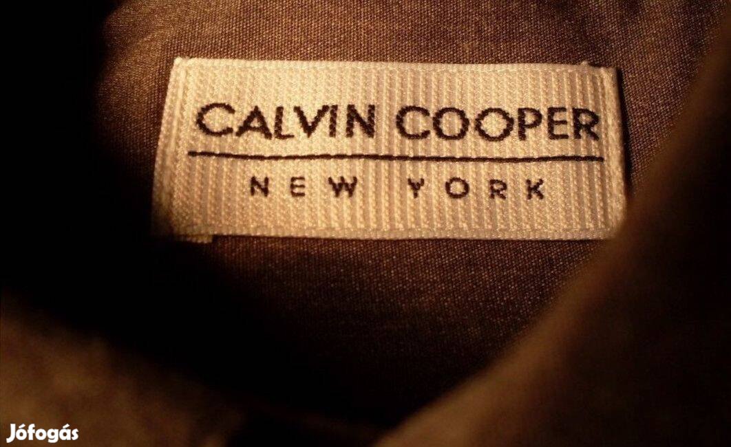 Vadonat új Calvin Cooper prémium minőségű férfi ing L méret