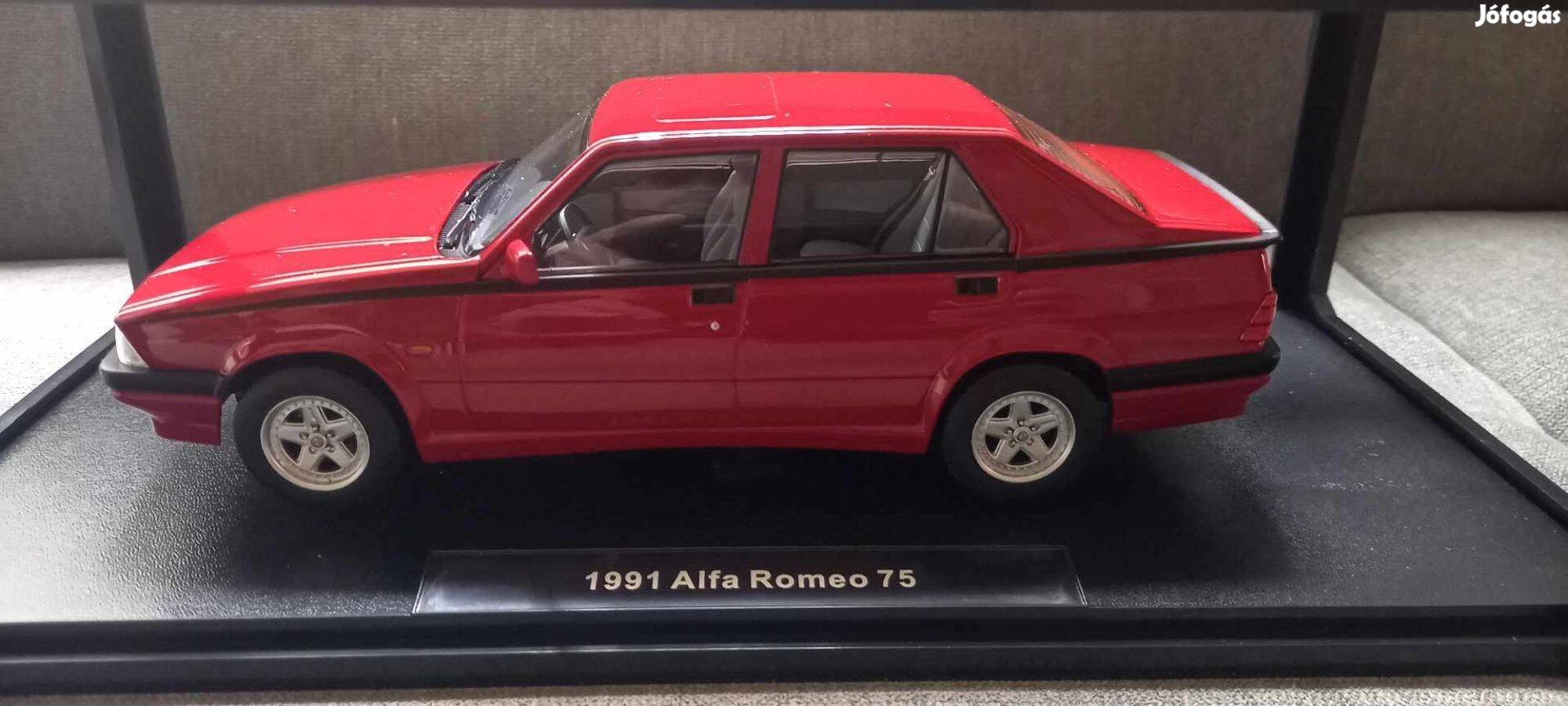 Vadonat új Triple 9 Alfa Romeo Alfa 75:18 modell bontatlan dobozzal