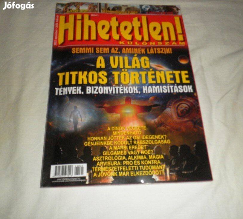 Vadonat újj Hihetetlen dupla külön kiadás magazin