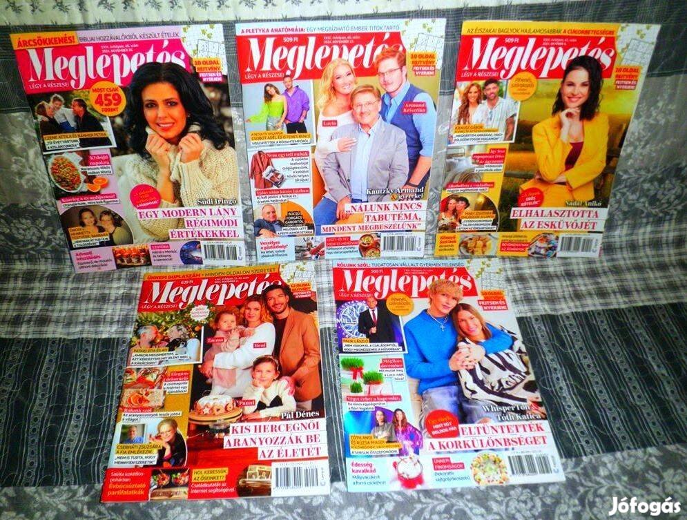 Vadonat ujj Meglepetés magazinok 10 db