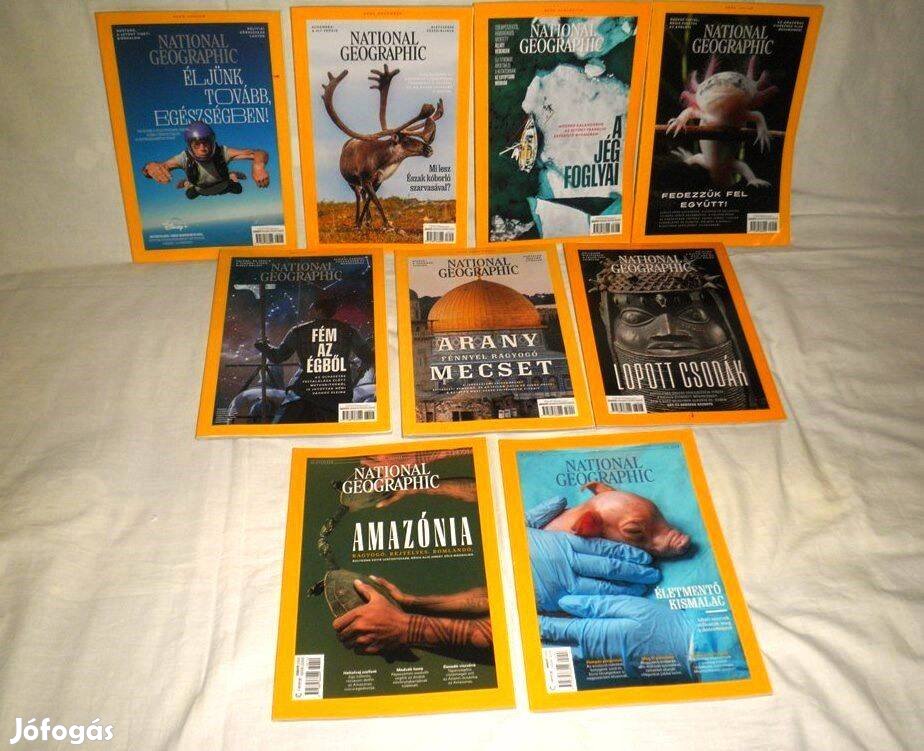 Vadonat ujj National Geographic magazinok