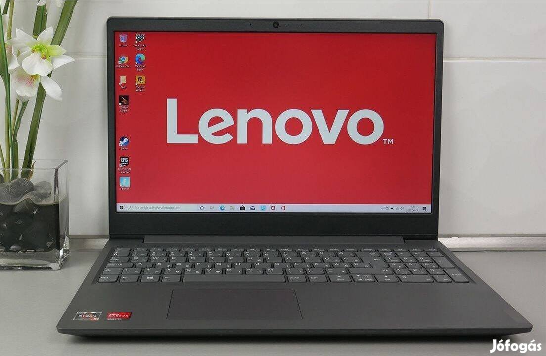 Vadonatúj 17" Lenovo laptop Ryzen 5, 16GB RAM, 512/1000GB SSD 2év gari