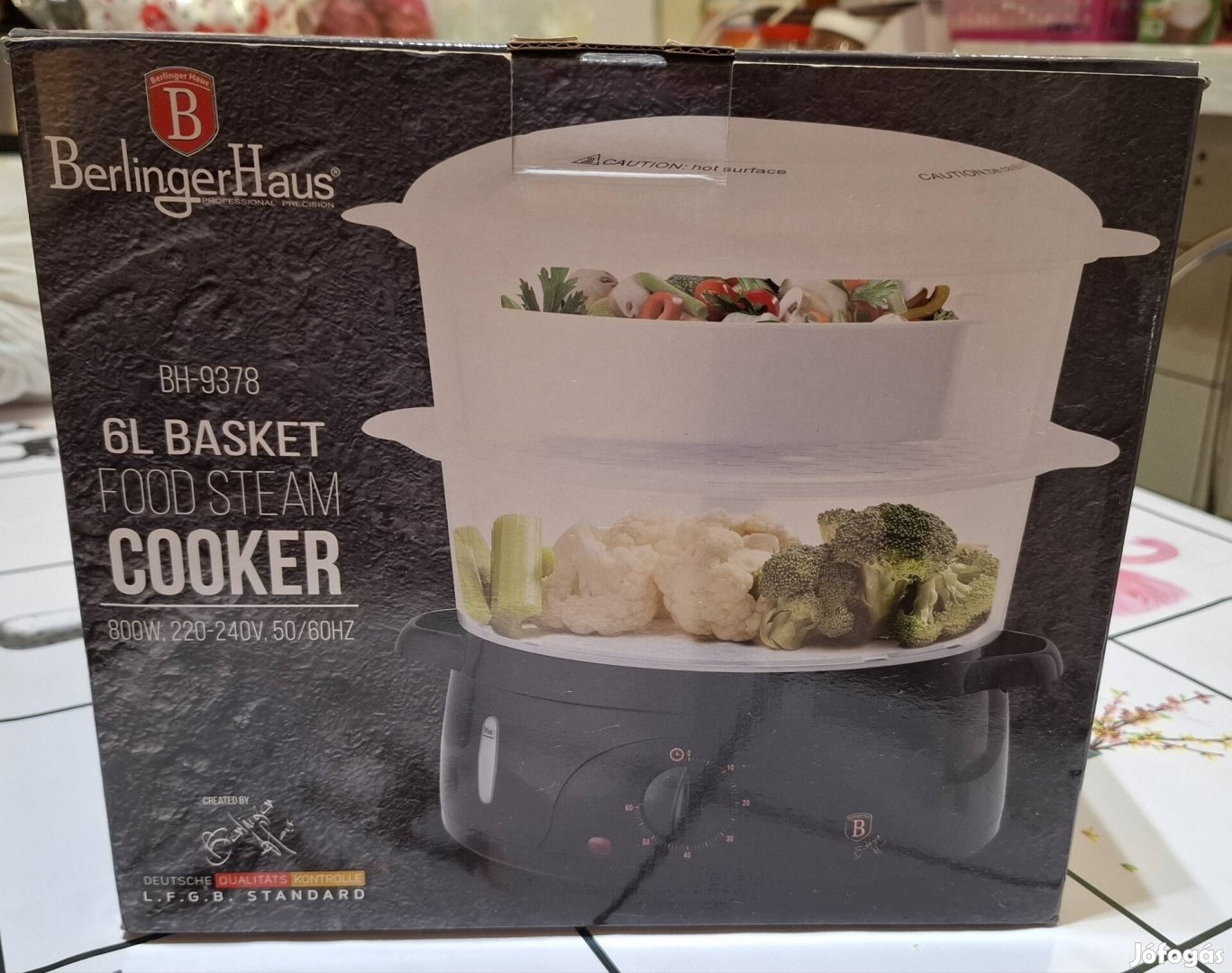 Vadonatúj Berlinger Haus BH-9378 ételpároló eladó!