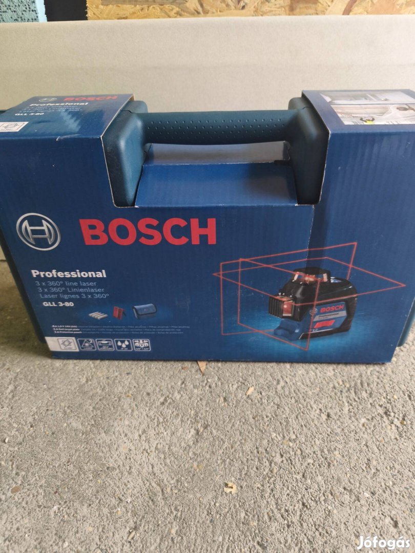 Vadonatúj Bosch GLL-3-80 lézer eladó makita hilti dewalt einhell