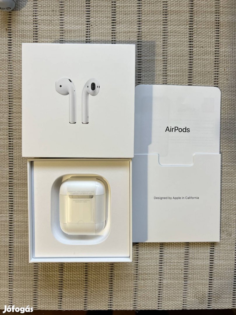 Vadonatuj Eredeti Airpods 2 