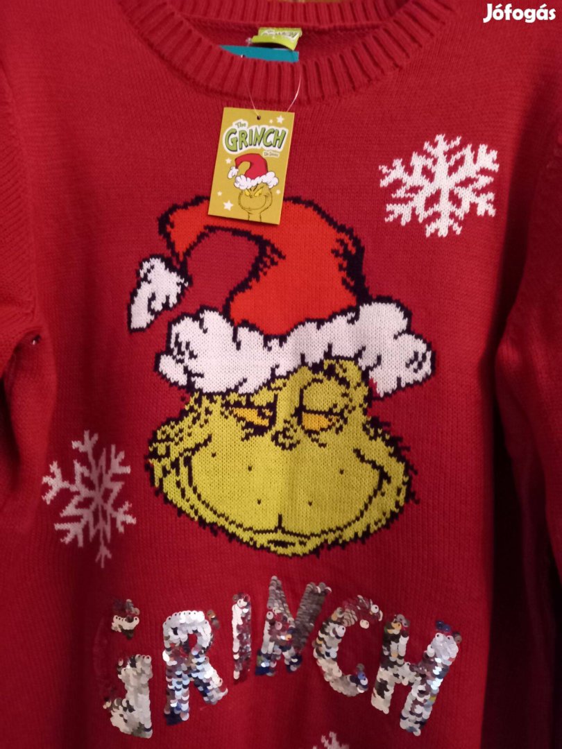 Vadonatúj Grinch pulóver