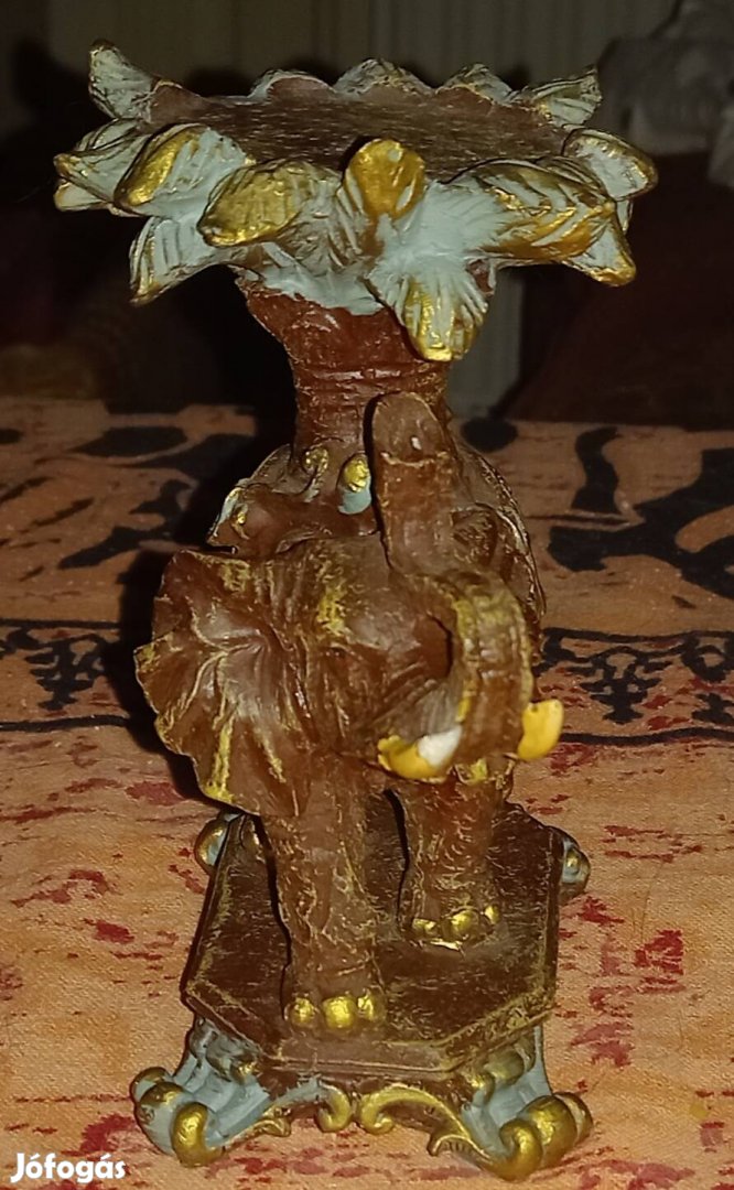 Vadonatúj Indiai Elefánt Szobor