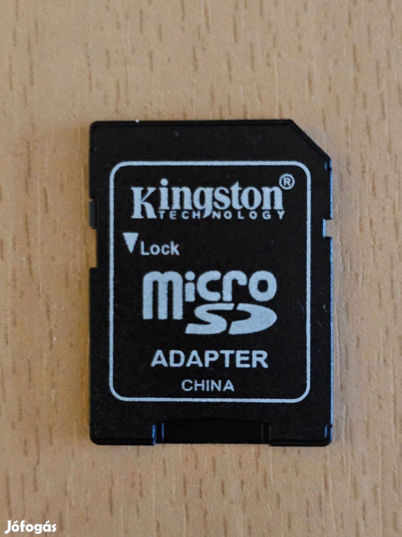 Vadonatúj Kingston micro SD -> SD kártya adapter