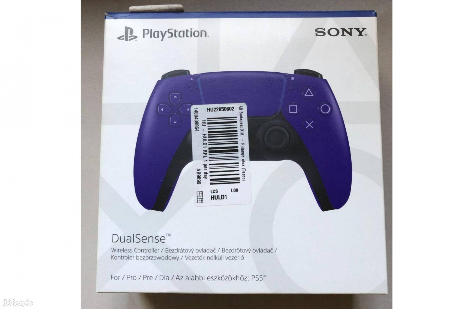 Vadonatúj Sony PS5 galactic, purple kontroller eladó